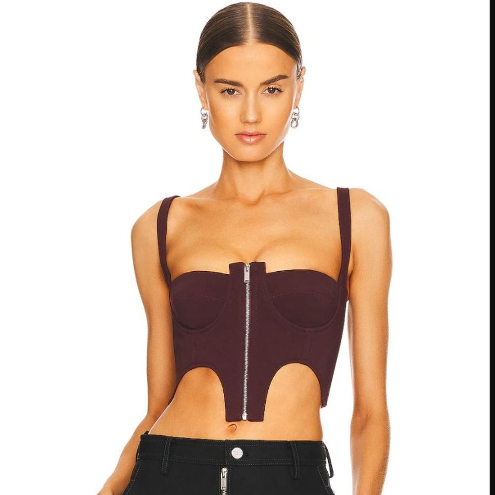 Dion Lee Double Arch Bustier Top